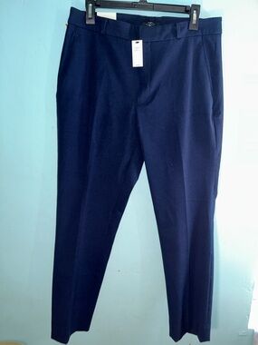 Banana Republic Men's Navy Dress Pants - Deep Navy